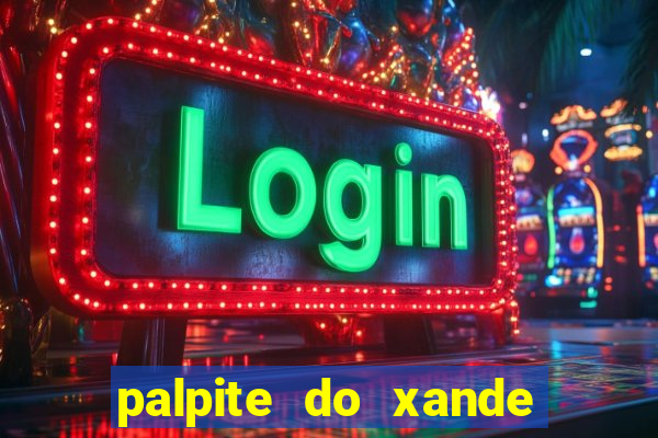 palpite do xande para hoje